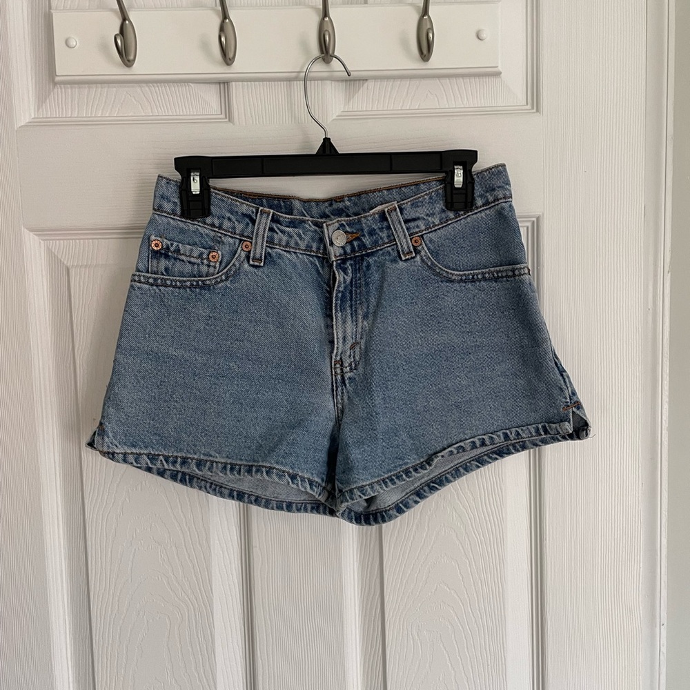Vintage Levi Jean Shorts, Size 5 Jr